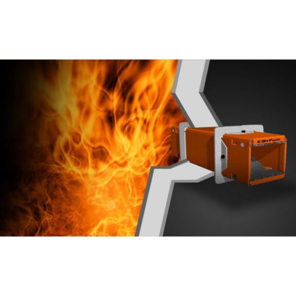 Module de chemins de câbles coupe-feu EZ-Path EZD44T - SERIE 44+ - hauteur 118mm, largeur 102mm et longueur 356mm