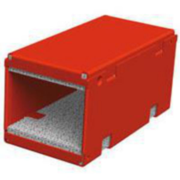 Extension de chemins de câbles coupe-feu EZ-Path EZD33E - SERIE 33 - pour fixation murale - longueur 140mm