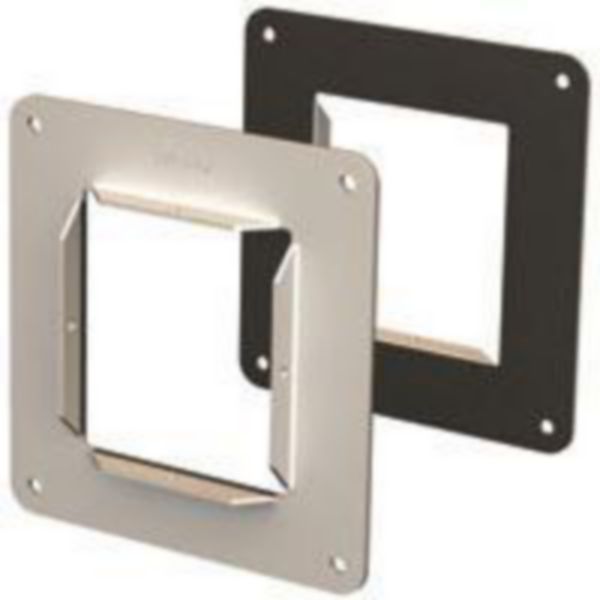 Plaque EZP144WT pour module de CDC coupe-feu EZ-Path EZD44 - pour fixation murale - pour 1 module - diam.de carottage 152mm