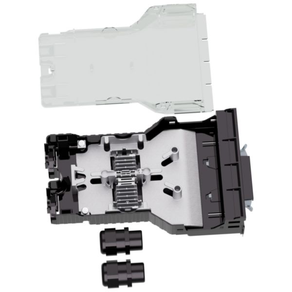 Cassette fibre optique Linkeo C+ à splicer pour panneau 632941