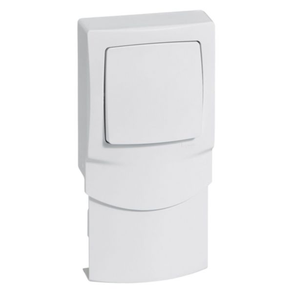 Va-et-vient avec cadre pour pose sur moulure épaisseur 16mm-Appareillage saillie composable- blanc - Page 3