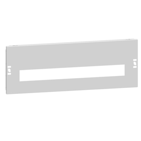 Plastron métal décentré pour équipement DIN et DPX³160 - DPX³250 hauteur 200mm 24 modules XL³HP 630