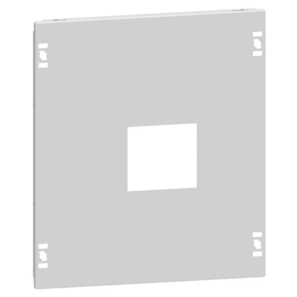 Plastron métal pour montage vertical 1 DPX³250HP hauteur 400mm 12 modules XL³HP 630