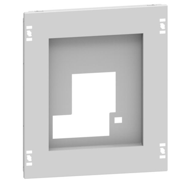 Plastron métal pour montage vertical 1 DPX³1600 hauteur 400mm 12 modules XL³HP 630