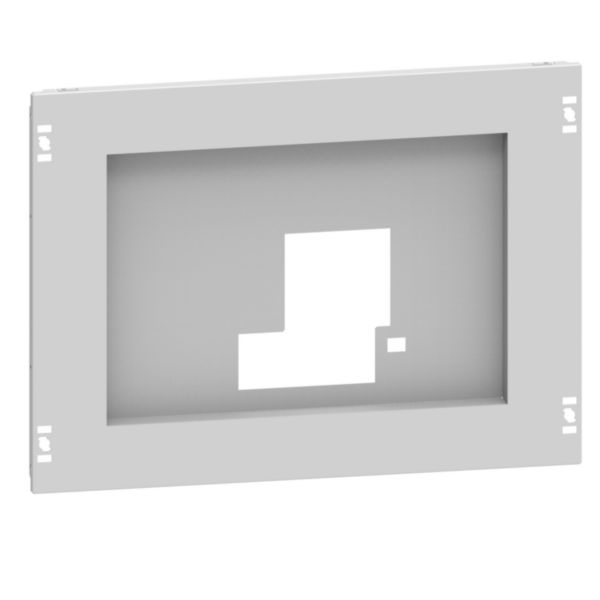 Plastron métal pour montage vertical 1 DPX³1600 hauteur 400mm 24 modules XL³HP 630