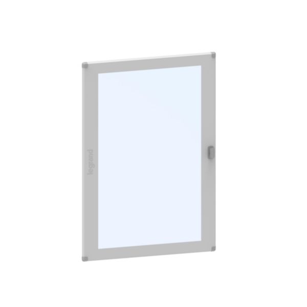 Porte vitrée pour coffret de distribution 36 modules à équiper hauteur 1200mm XL³HP 630