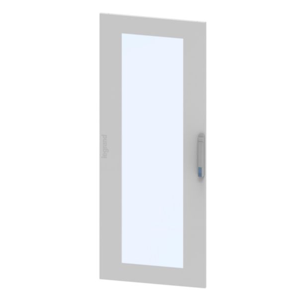 Porte vitrée pour armoire de distribution IP55 24 modules à équiper hauteur 1950mm XL³HP 630