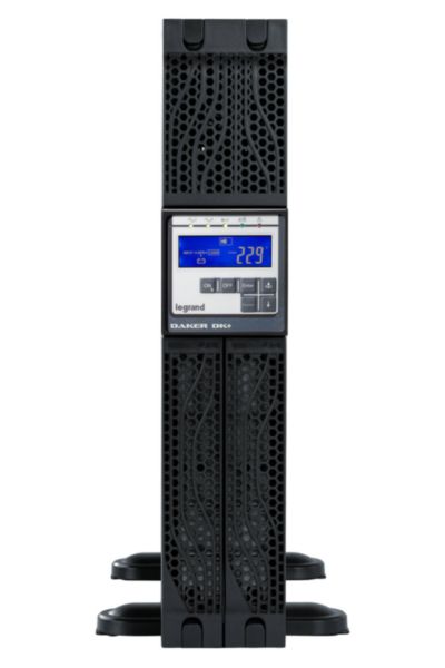Onduleur rack ou tour Daker DK Plus avec batterie 1000VA 900W