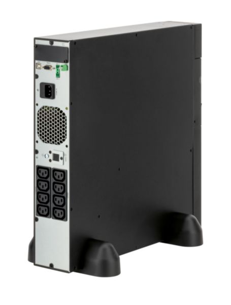 Onduleur rack 2U ou tour Keor SPE line-interactive avec écran 1500VA avec 8 prises IEC 10A