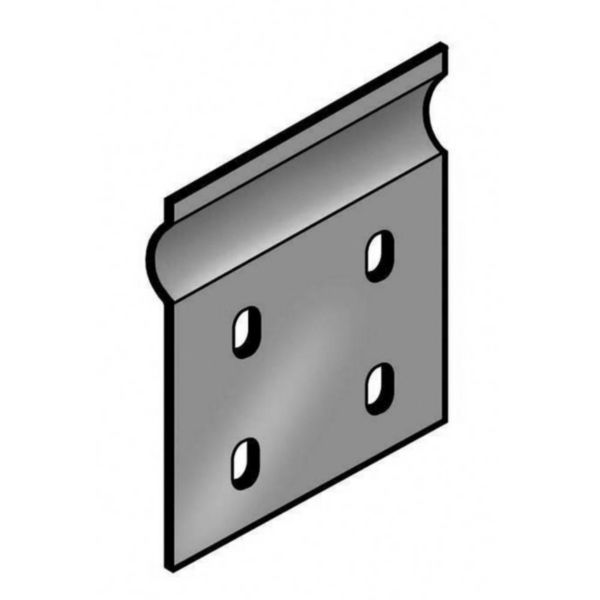 Éclisse pour composant de dérivation P31 EA75-500 pour chemins de câbles P31 M/F - hauteur 75mm et 100mm - finition GC