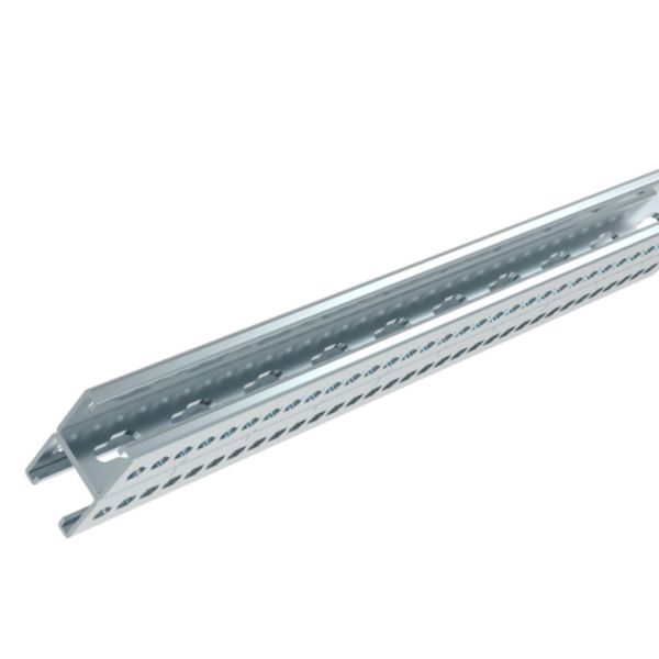 Rail double perforation latérale R41DP chemins de câbles fils Cablofil - fixation plafond balancelle ou pendard charges lourdes - GS