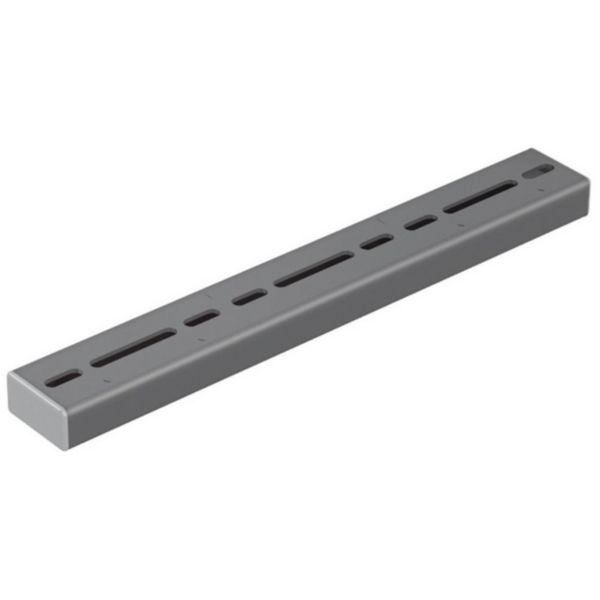 Rail en T KLI300 Kaleïs pour chemins de câbles fils Cablofil CF54 ou tôle perforée P31 - longueur 300mm et charge 70daN - finition GS