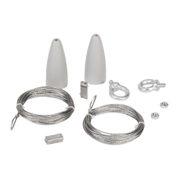 Kit de suspension par câbles pour supports en C Kaleïs pour chemins de câbles fils Cablofil CF54 ou tôle perforée P31 - finition GS - Page 52