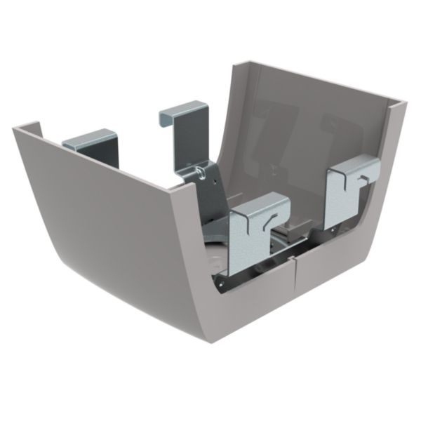 Accessoire universel Kaleïs pour l'installation fonctions sous chemins de câbles doubles tôle P31 Hauteur 60 - finition Plastique gris - Page 52
