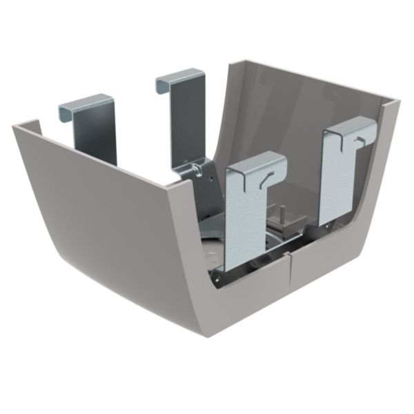 Accessoire universel Kaleïs pour l'installation fonctions sous chemins de câbles doubles tôle P31 Hauteur 75 - finition Plastique gris - Page 52