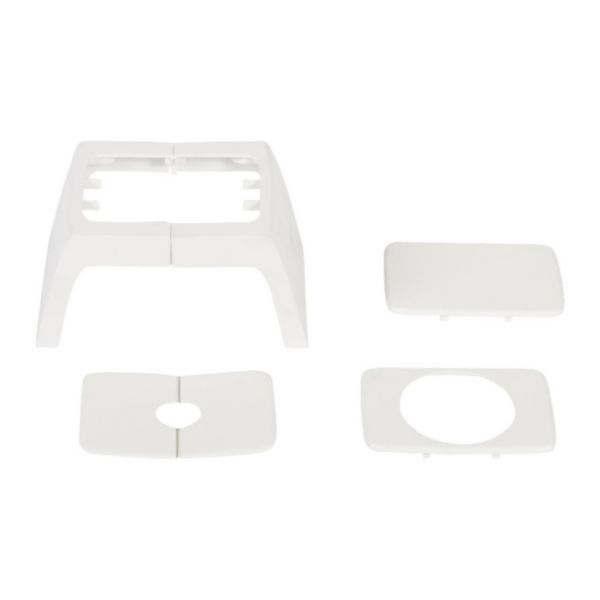 Couvercle pour accessoire de point de raccordement Kaleïs chemins de câbles fils Cablofil CF54 ou tôle perforée P31 - Plastique blanc - Page 52
