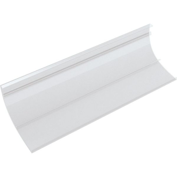 Couvercle finition plastique standard Kaleïs chemins de câbles fils Cablofil CF54 ou tôle perforée P31 L 1,9m - PVC Blanc