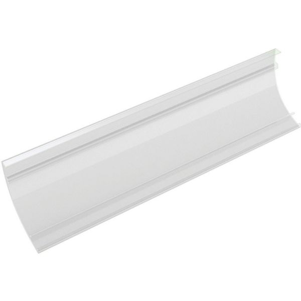 Petit couvercle finition plastique Kaleïs chemins de câbles fils Cablofil CF54 ou tôle perforée P31 L 1,4m - PVC Blanc