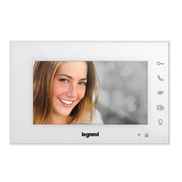 Legrand 369420 Portier visiophone Easy Kit connecté avec écran 7 pouces  blanc