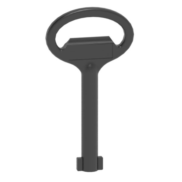 Clé double barre pour empreinte métal double barre - XL³HP 6300