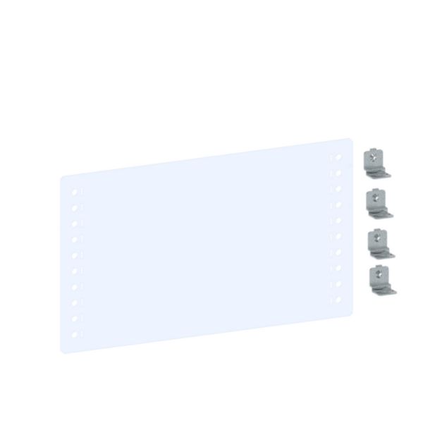 Cloison de séparation verticale transparente hauteur 300mm largeur 600mm pour DPX³ side partitioning - XL³HP 6300 - Page 81