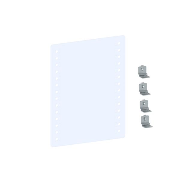 Cloison de séparation verticale transparente hauteur 400mm largeur 400mm pour DPX³ side partitioning - XL³HP 6300 - Page 81