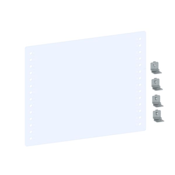 Cloison de séparation verticale transparente hauteur 400mm largeur 600mm pour DPX³ side partitioning - XL³HP 6300 - Page 81