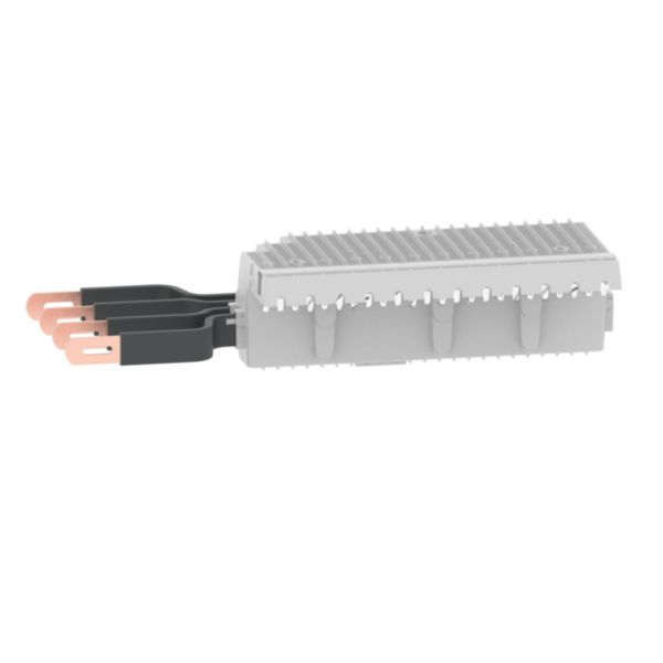 Répartiteur avec connexion par la gauche jusqu'à 3 DPX³250HP 4P version fixe pour armoire largeur 600mm - XL³HP 6300