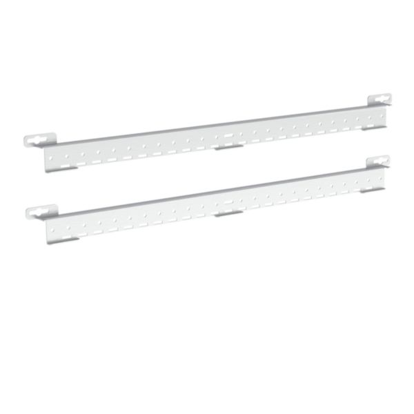 Profilé horizontal pour montage du rail sur porte pour armoire largeur 1000mm - XL³HP 6300