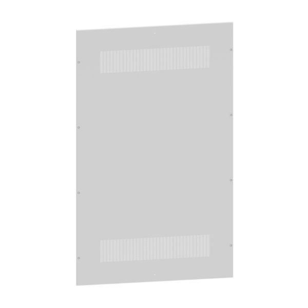 Panneau latéral largeur 1200mm pour armoires IP30 hauteur 2000mm avec 2 fenêtres d'aération - XL³HP 6300