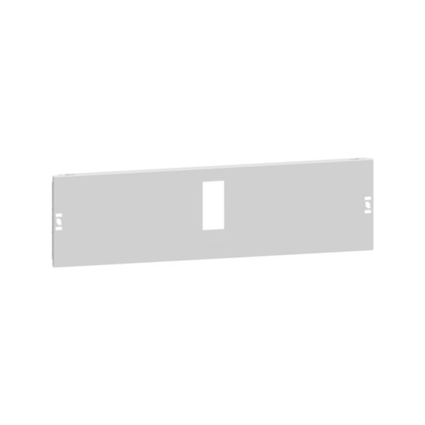 Plastron métal montage horizontal 1 DPX³250 3P/4P avec ou sans commande motorisée pour armoire largeur 800 - XL³HP 6300