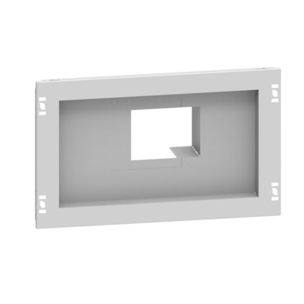 Plastron métal montage horizontal 1 DPX³630 3P/4P fixe ou extractible avec commande pour armoire largeur 600 - XL³HP 6300 - Page 66