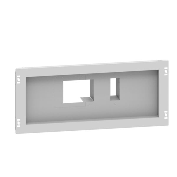 Plastron métal montage horizontal 1 DPX³630 3P/4P fixe/extractible avec différentiel / commande pour armoire largeur 800 - XL³HP 6300 - Page 30