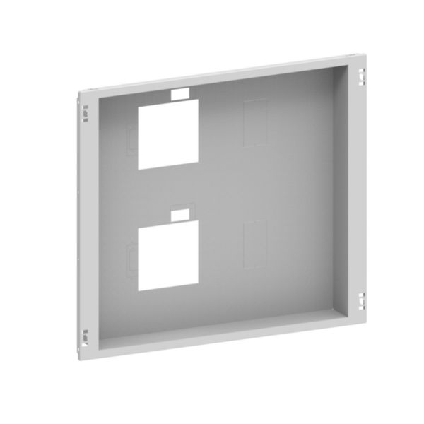Plastron métal montage horizontal DPX³630 TSE débrochable avec différentiel avec commande motorisée - armoire largeur 800 - XL³HP 6300