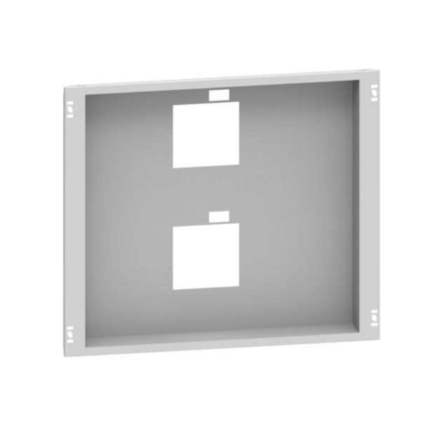 Plastron métal montage horizontal DPX³630 TSE débrochable avec commande motorisée pour armoire largeur 800 - XL³HP 6300 - Page 88