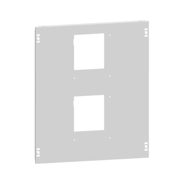 Plastron métal montage horizontal DPX³630 TSE débrochable avec commande rotative pour armoire largeur 600 - XL³HP 6300 - Page 64