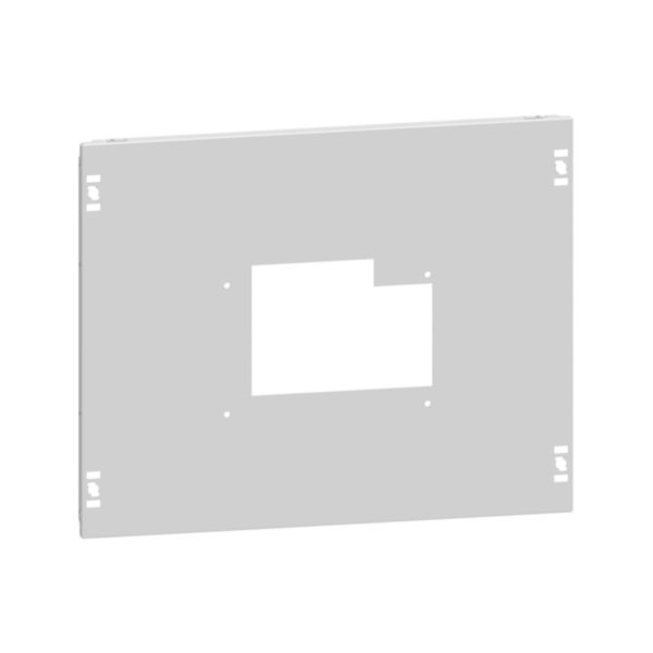 Plastron métal montage vertical 1 DPX³250HP version débrochable pour armoire largeur 600mm - XL³HP 6300