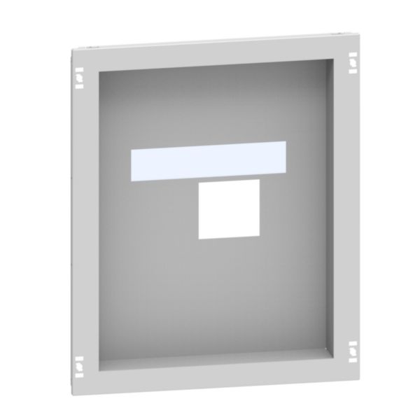 Plastron métal montage vertical 1 DPX-IS 1600 3P ou 4P hauteur 600mm pour armoire largeur 600mm - XL³HP 6300 - Page 104