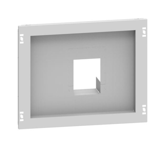 Plastron métal montage vertical 1 DPX³630 fixe/version extractible avec commande pour armoire largeur 600mm - XL³HP 6300 - Page 90