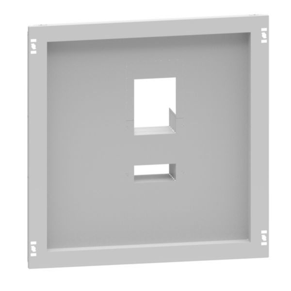 Plastron métal montage vertical 1 DPX³630 différentiel fixe/version extractible avec commande pour armoire largeur 700 - XL³HP 6300 - Page 39