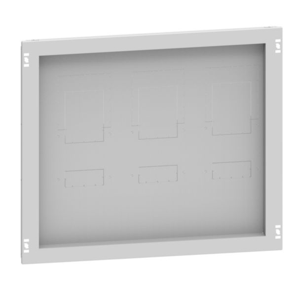 Plastron métal montage vertical 1 DPX³630 différentiel fixe/version extractible avec commande pour armoire largeur 800mm - XL³HP 6300 - Page 39