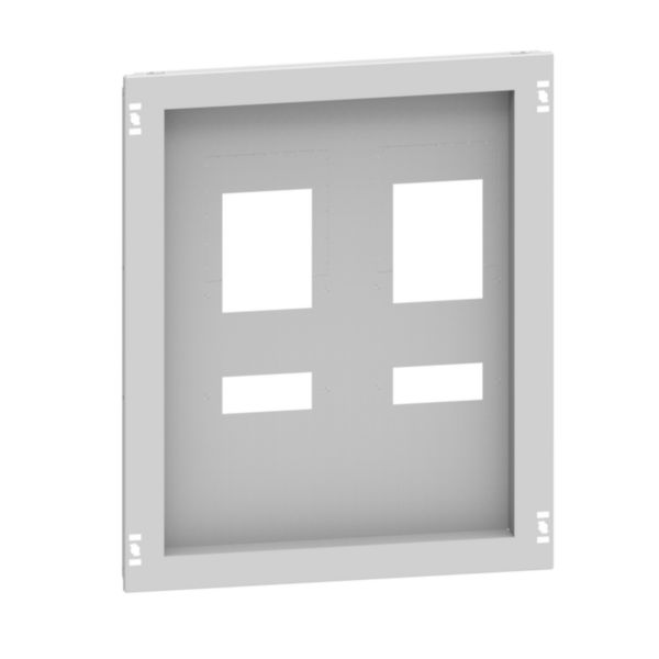 Plastron métal montage vertical 2 DPX³630 inverseur de source fixe avec différentiel commande pour armoire largeur 600mm - XL³HP 6300 - Page 39