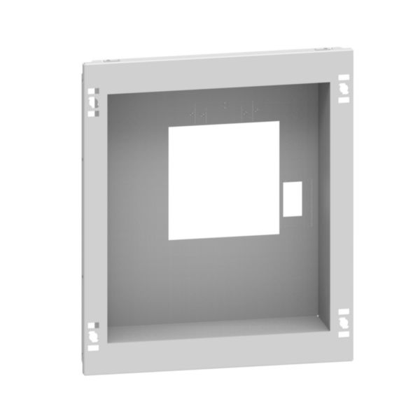 Plastron métal montage vertical 1 DPX³630 débrochable/extractible commande motorisée - armoire largeur 450mm - XL³HP 6300 - Page 65