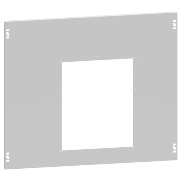 Plastron métal montage vertical 1 DMX³2500 ou DMX³4000 version fixe pour armoire largeur 800mm - XL³HP 6300 - Page 95