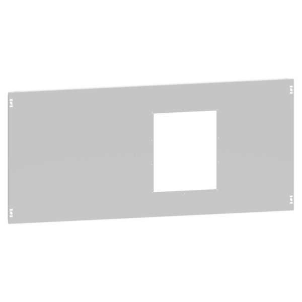 Plastron métal montage vertical 1 DMX³6300 3P ou 4P version débrochable pour armoire largeur 1400mm - XL³HP 6300 - Page 96