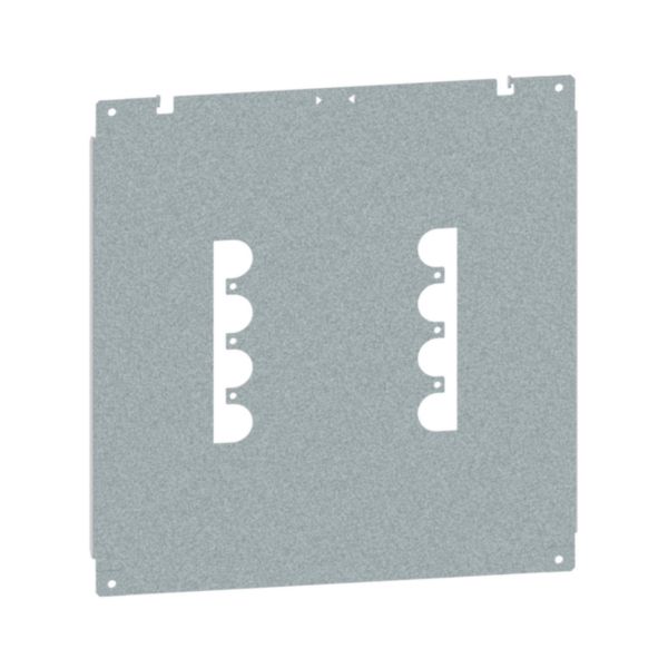 Platine pour montage 1 DPX-IS 630 horizontal version fixe avec poignée frontale pour armoire largeur 600 et 800mm - XL³HP 6300 - Page 86