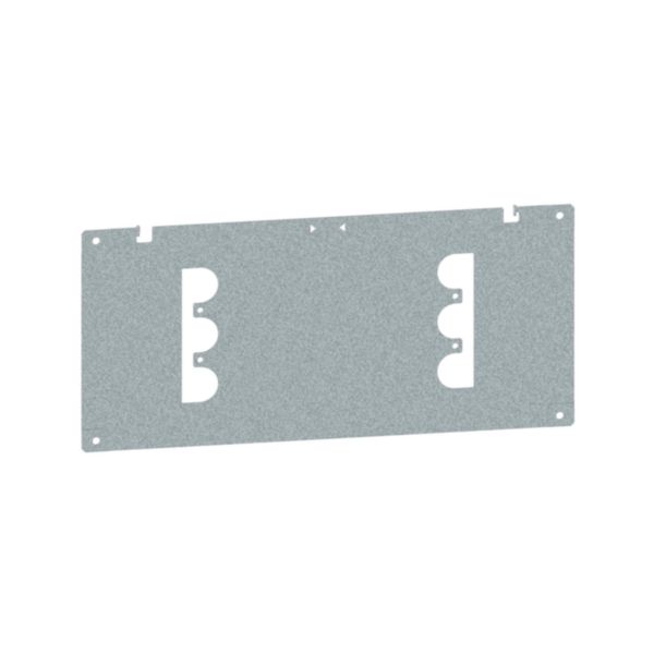 Platine pour montage 1 DPX³630 3P horizontal fixe avec ou sans commande pour armoire largeur 600 ou 800mm - XL³HP 6300 - Page 12