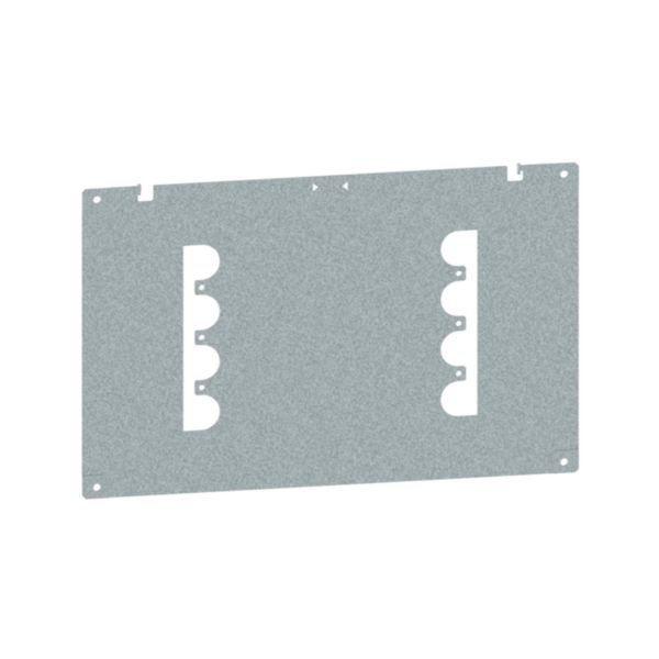 Platine pour montage 1 DPX³630 horizontal fixe avec ou sans commande pour armoire largeur 600 ou 800mm - XL³HP 6300 - Page 6