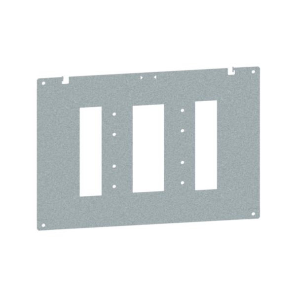Platine pour montage 1 DPX³630 horizontal extractible avec ou sans commande pour armoire largeur 600 ou 800mm - XL³HP 6300 - Page 13