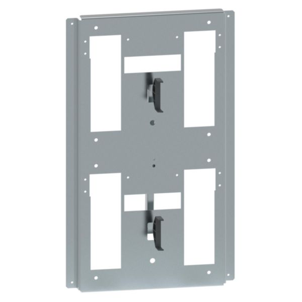 Platine pour montage 1 DPX³1600 horizontal débrochable inverseur avec ou sans commande pour armoire largeur 600 et 800mm - XL³HP 6300 - Page 34